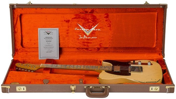 Neue Signature von Joe Bonamassa: Fender „The Bluegeon“ ’51 Nocaster Master Built by Greg Fessler