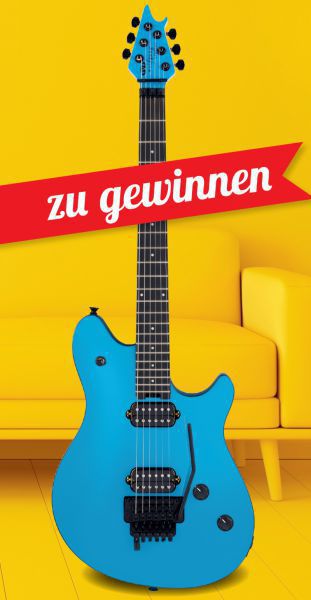 EVH Wolfgang Special Miami Blue zu gewinnen – guitar 10/21 Pickup