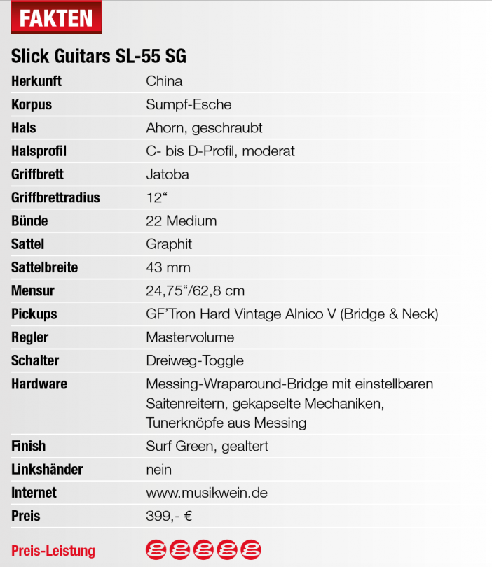 guitar slick guitars gear test review facts
