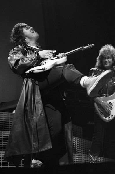 Gary Moore live on stage