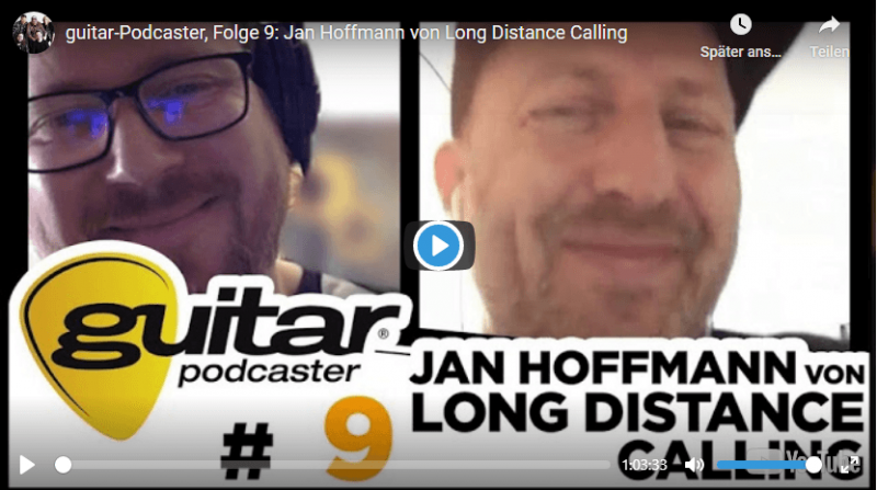 guitar Podcaster Folge 9 Long Distance Calling Jan Hoffmann