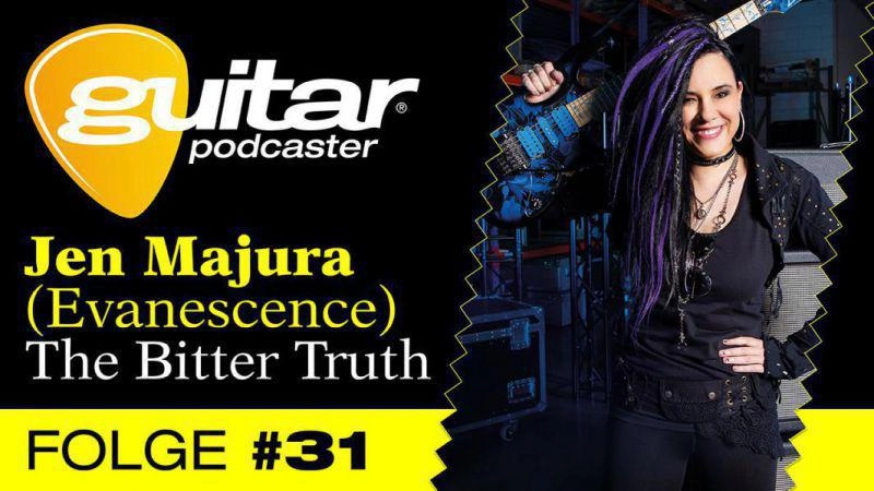 guitar-Podcaster, Folge 31: Jen Majura (Evanescence) - "Inspiration kann von überall kommen"
