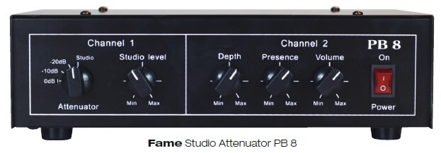 fame studio attenuator pb 8 2